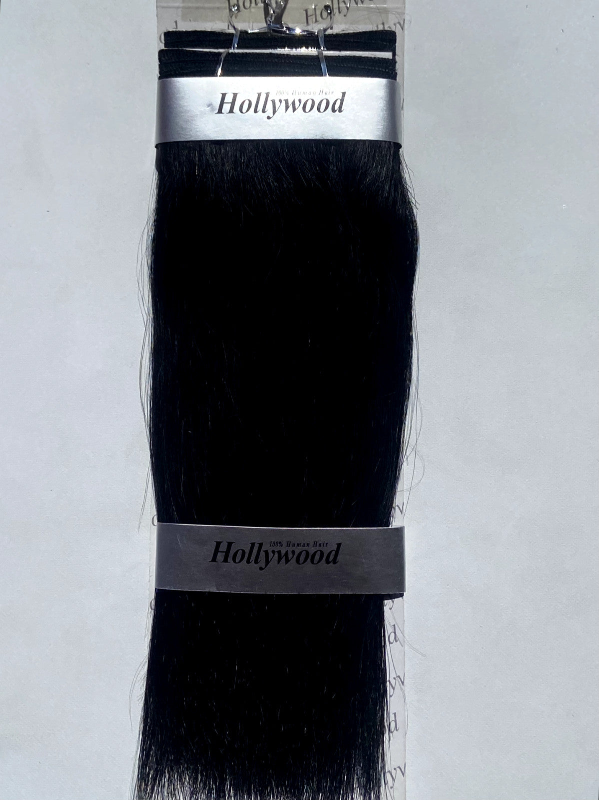 10-Inch Multi-Color Human Hair Weft - Silky Straight Natural Extension