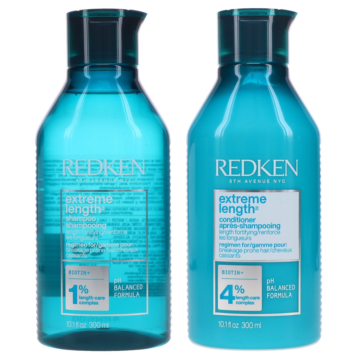 Redken Extreme Length Shampoo & Conditioner Set 10.1 oz - Hair Growth Care
