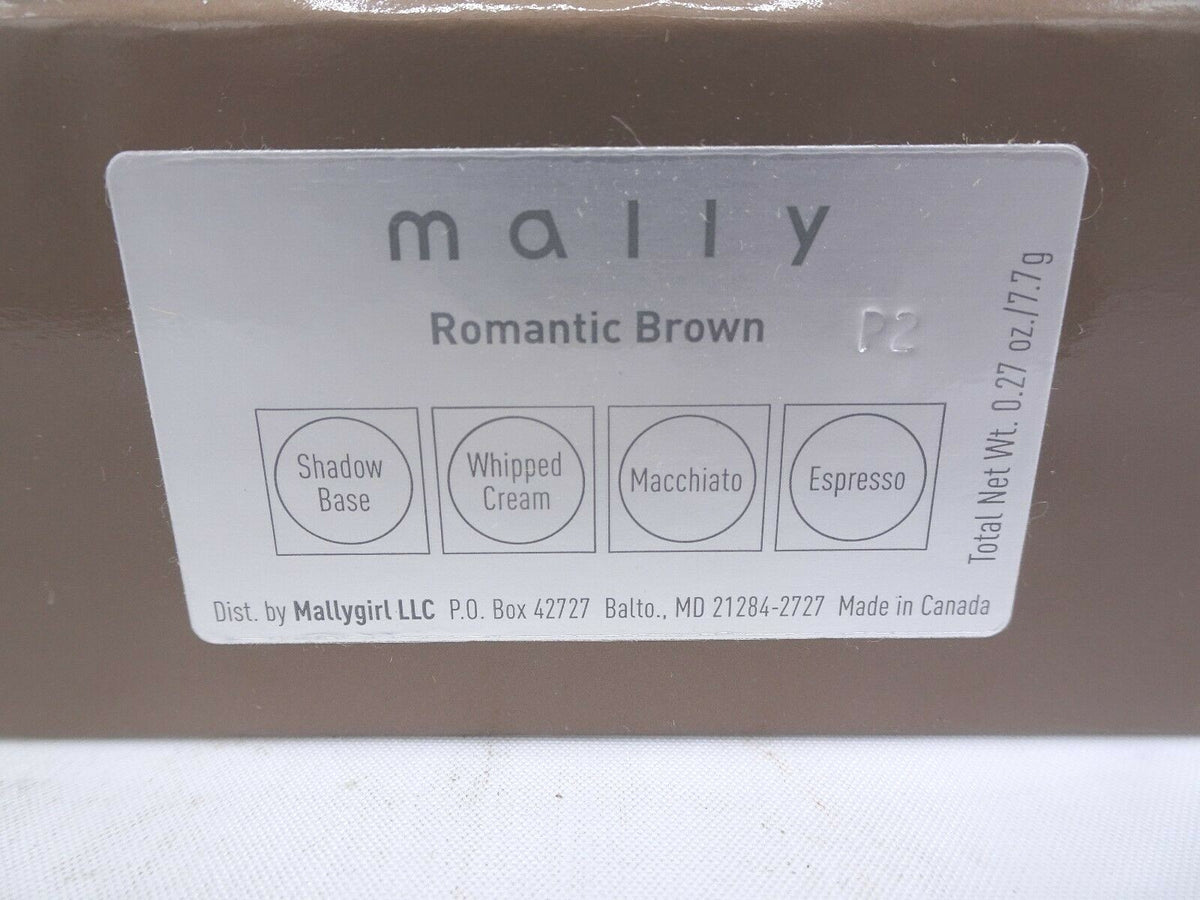 Eyeshadow Palette with Romantic Brown Shades & Primer - Multiple Variants