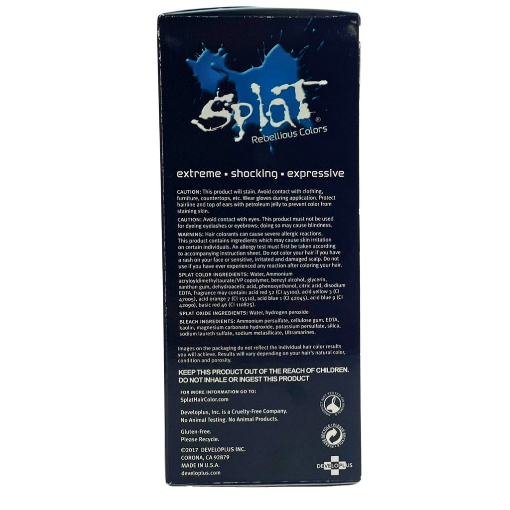 Vibrant Aqua Rush Hair Color Kit 3-Pack - Semi-Permanent Teal Blue Set