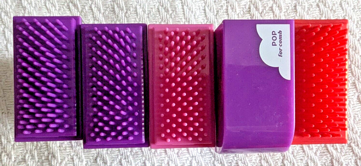 Temporary Hair Color Sticks Set - Pink, Purple & Red, Lot of 5