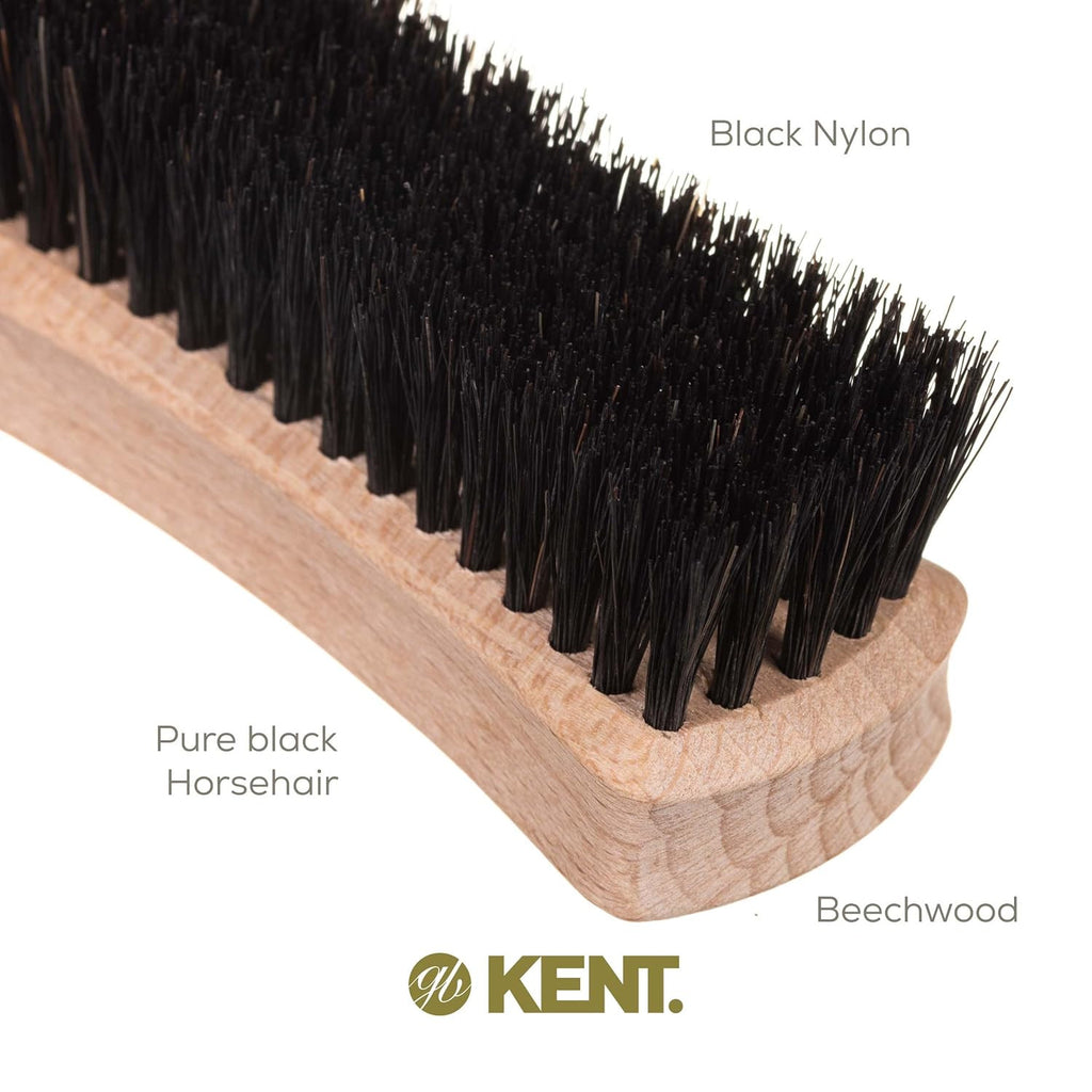 Travel Men’s Beard & Mustache Brush - Natural Boar Bristle, Compact