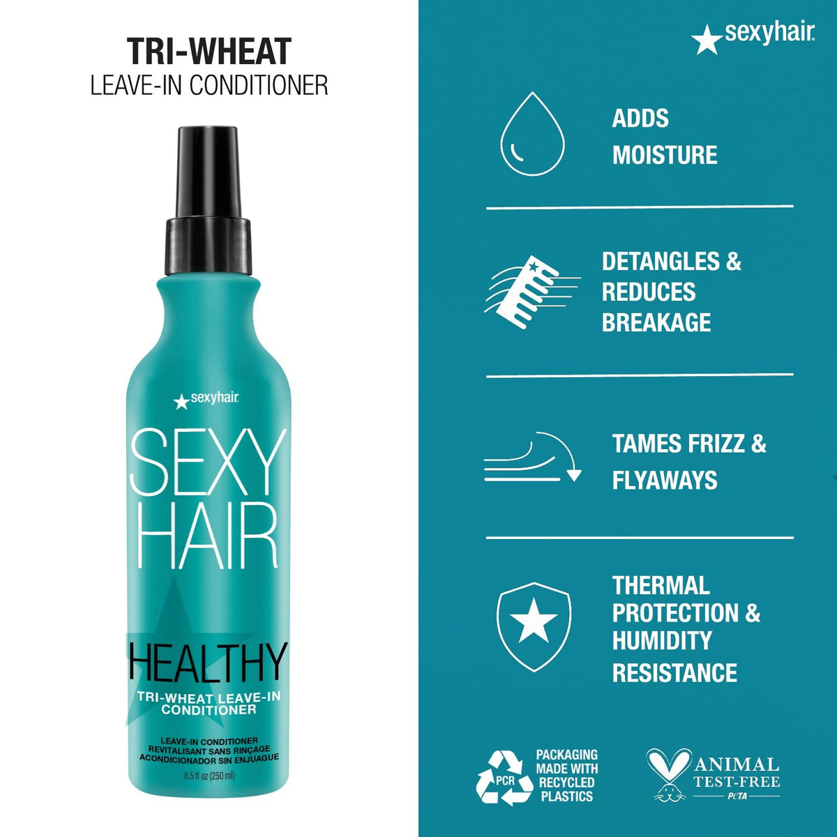 Tri-Wheat Leave-In Conditioner for All Hair Types - 8.5 oz