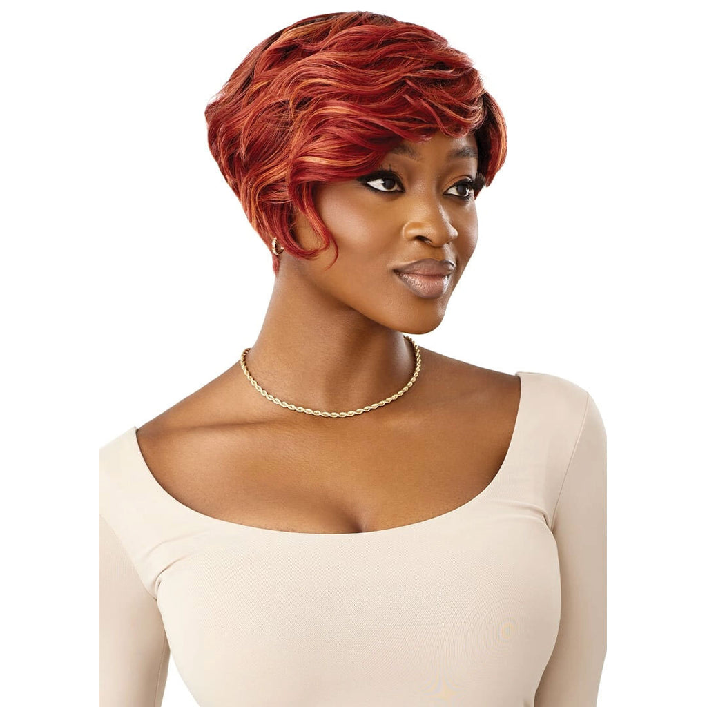 Outre Wig Pop Synthetic Full Wig Zenda - Trendy Color Options & Heat-Friendly Style