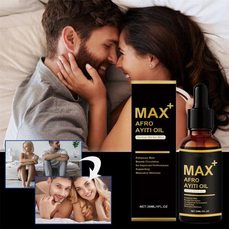 Herbal Massage Oil for Men - Circulation & Relaxation, 30ml
