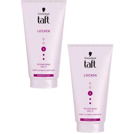 Curl Styling Balm for Defined, Elastic Curls - Vegan, Anti-Frizz, 2x150ml