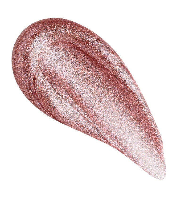 Plumping Lip Gloss - Shimmer Bomb by Makeup Revolution, Glimmer Nude, 0.17oz