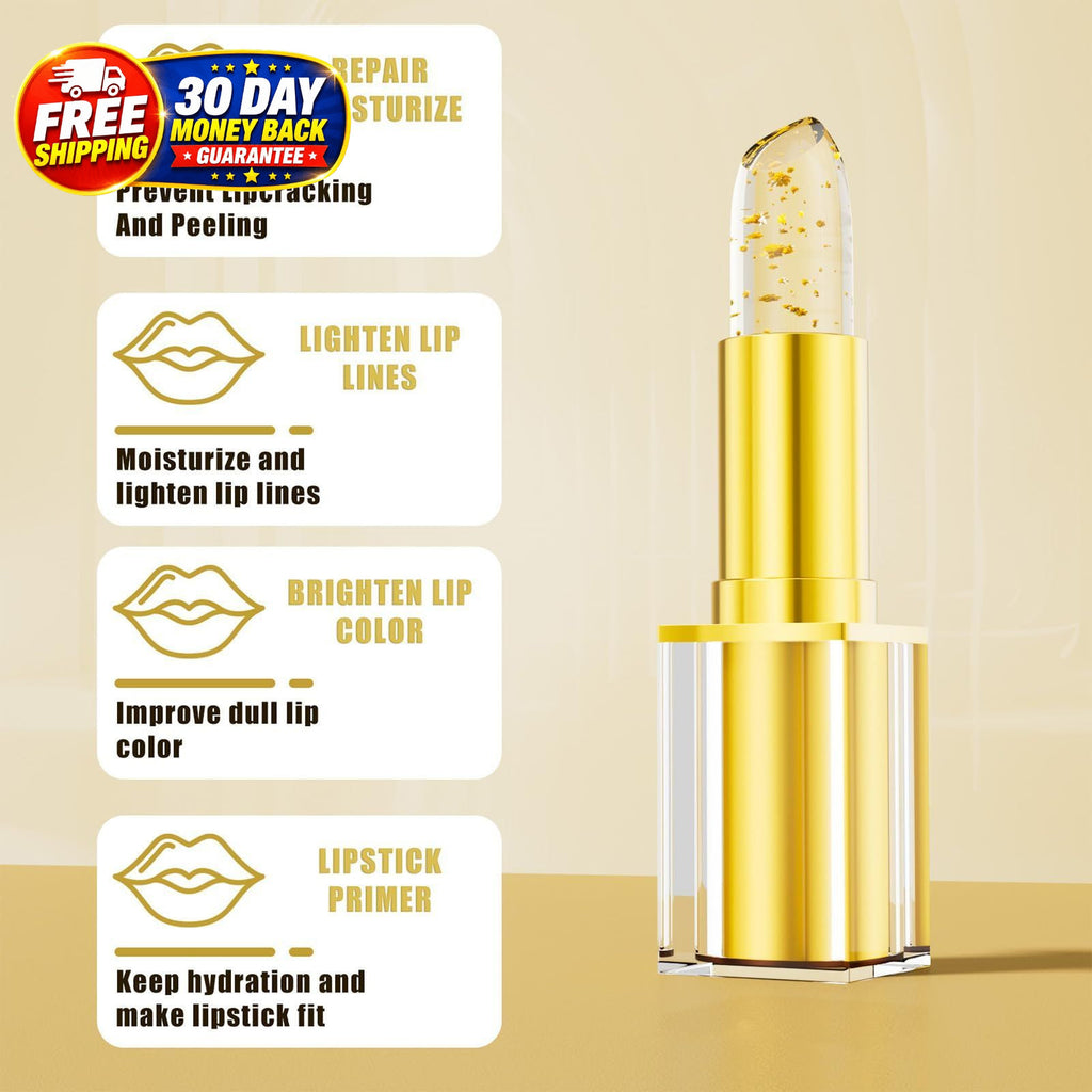 Color Changing Lipstick for Mature Lips - PH Responsive, Long-Lasting Moisturizer