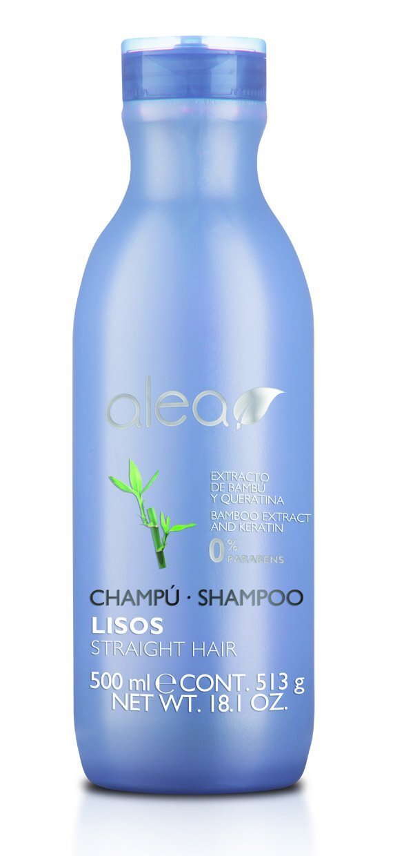 Alea Straight Hair Shampoo and Mask Set with Keratin & Bamboo Extract