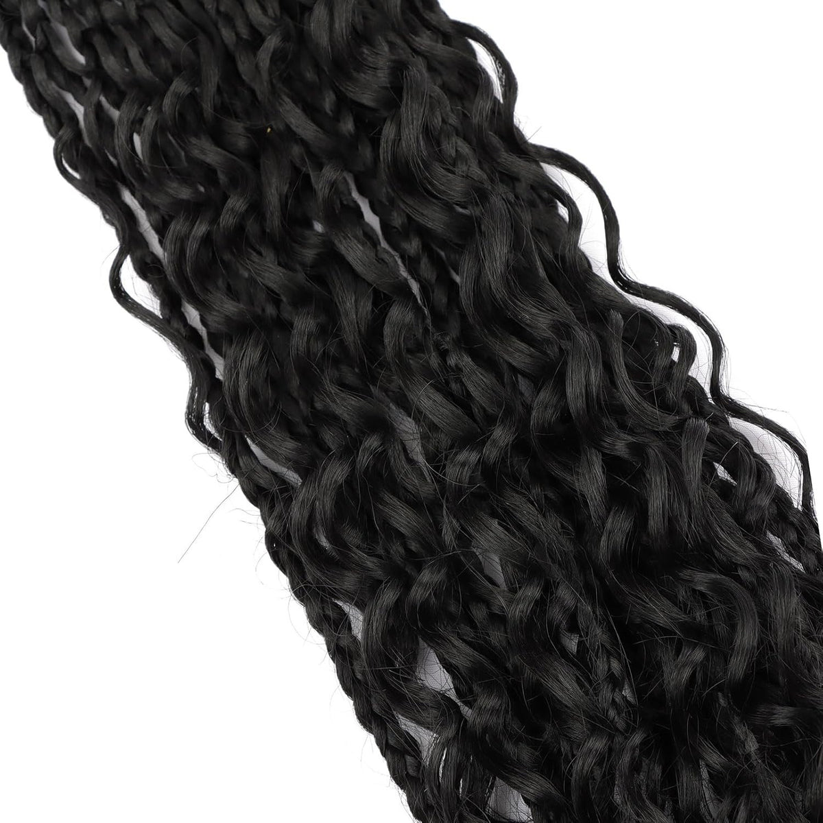 Goddess Box Braids Crochet Hair 18 Inch - 8 Packs Natural Look