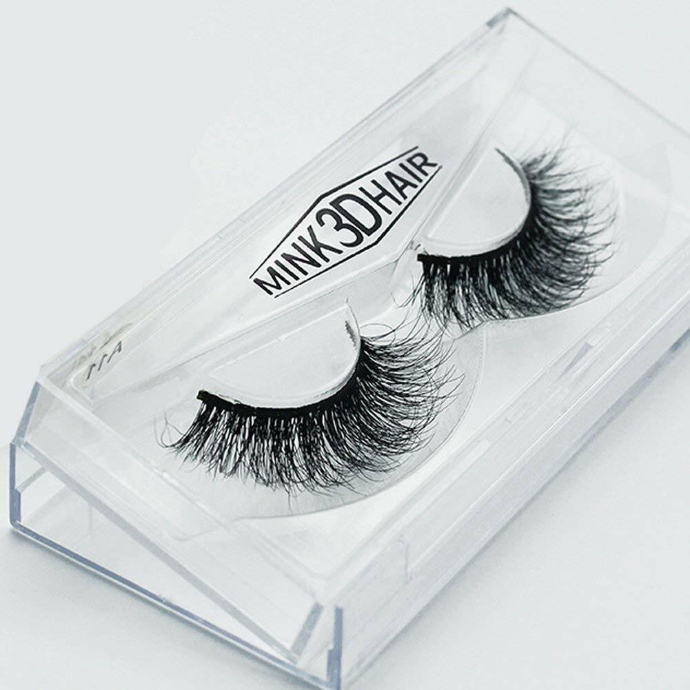 3D Mink Fur False Eyelashes Natural Long Soft Handmade for Party & Daily Use