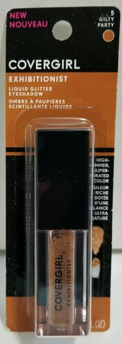 Liquid Glitter Eyeshadow Gilty Party - Waterproof, Long-Lasting, Vibrant