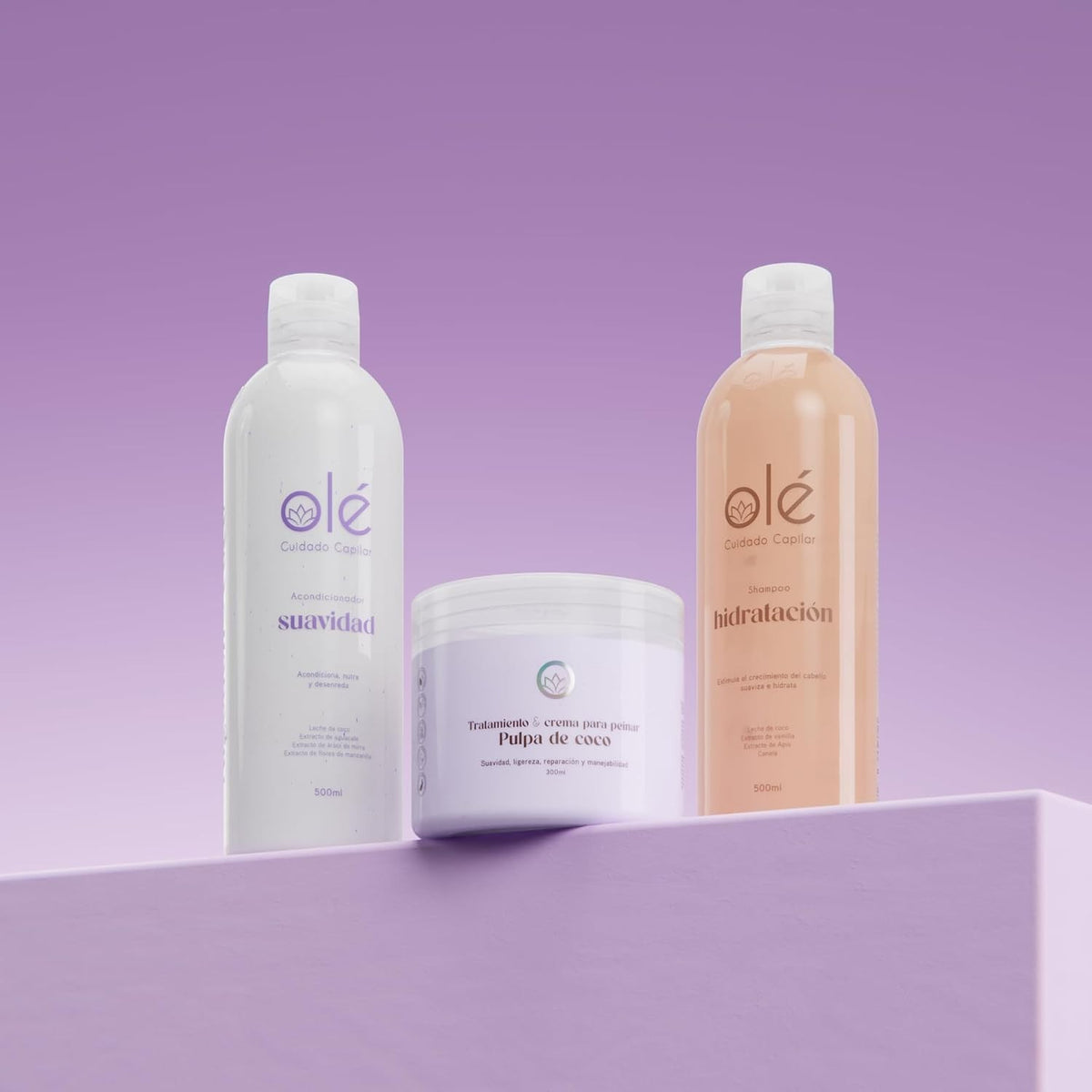 Deep Hydration & Nutrition Hair Care Pack for Dry & Frizzy Hair
