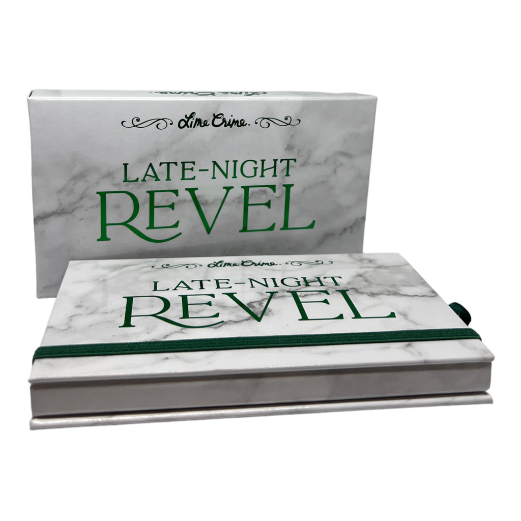 Lime Crime Late Night Revel 8-Pan Eyeshadow Palette 12g NIB