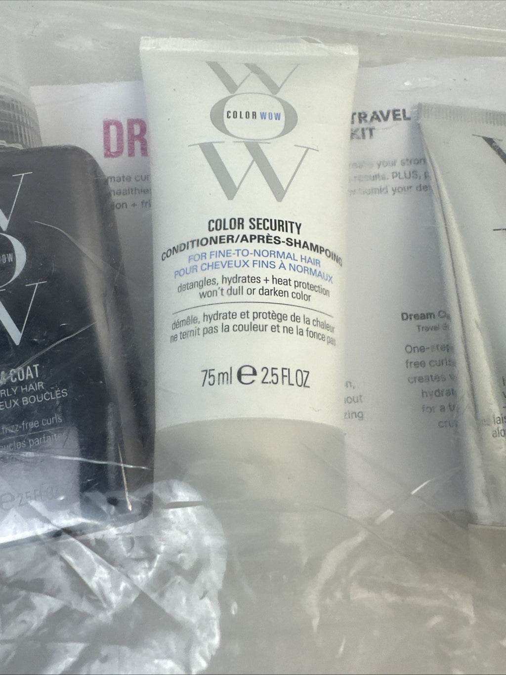 Travel Hair Care Set - Shampoo Conditioner & Hair Spray for Smooth Hair