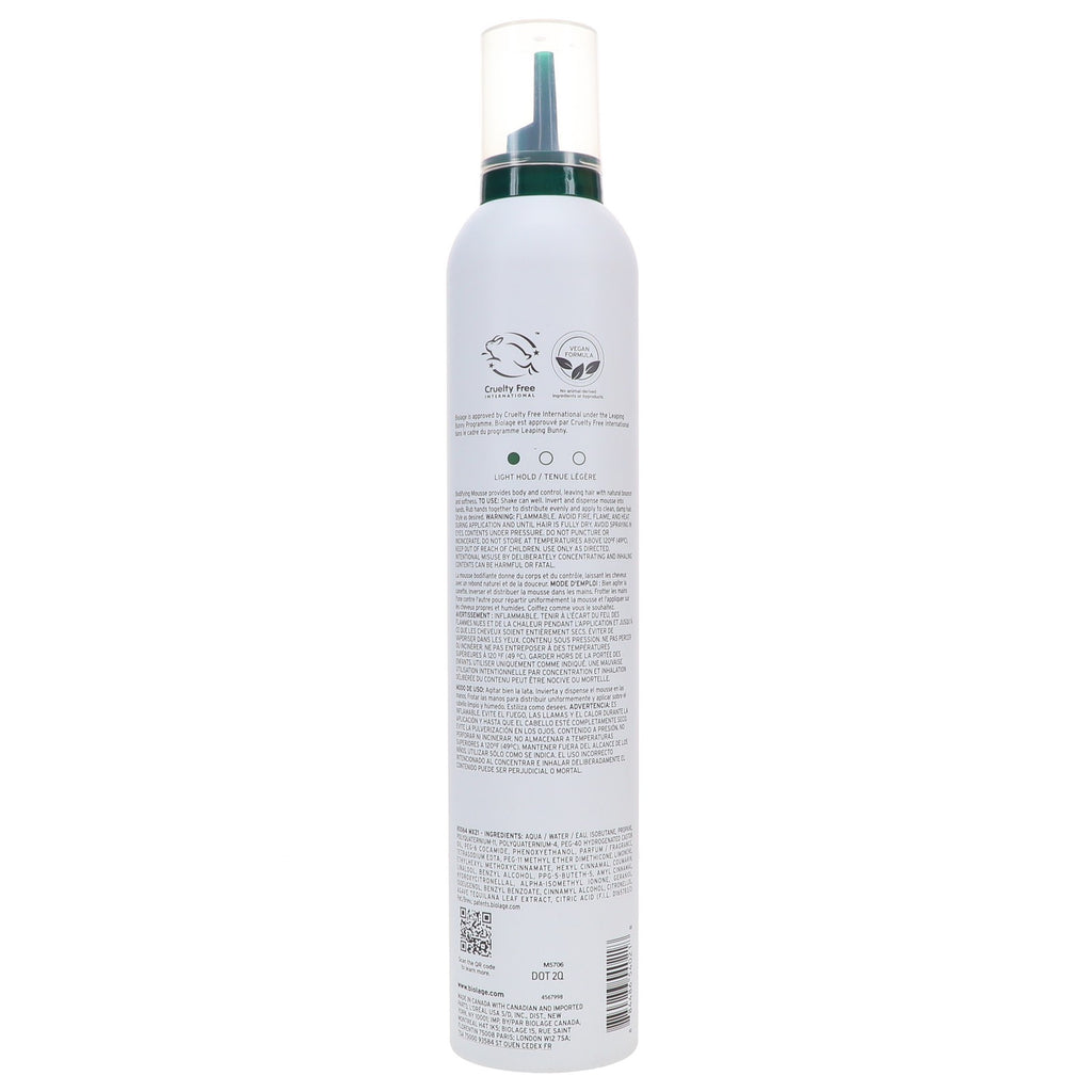 Biolage Bodifying Hair Mousse 11.3 oz for Volume & Fullness