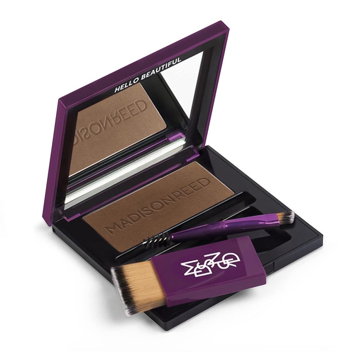 Root Touch Up Powder for Gray Coverage & Brow Filler - Medium Brown
