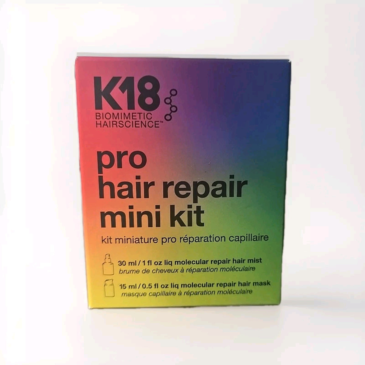 K18 Pro Hair Repair Mini Kit - Molecular Repair Mist & Mask Set