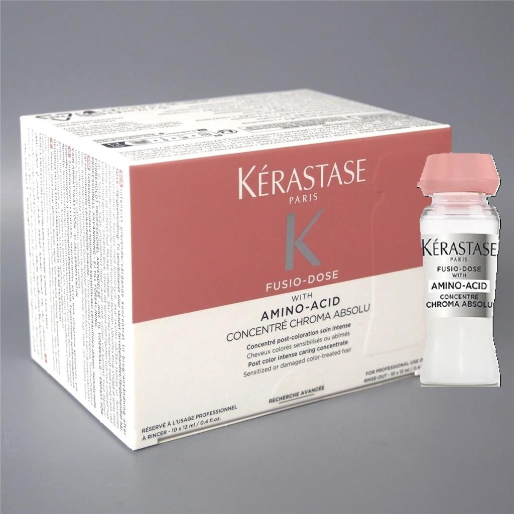 Kerastase Chroma Absolu Amino Acid Hair Treatment Vials - 10 Pack