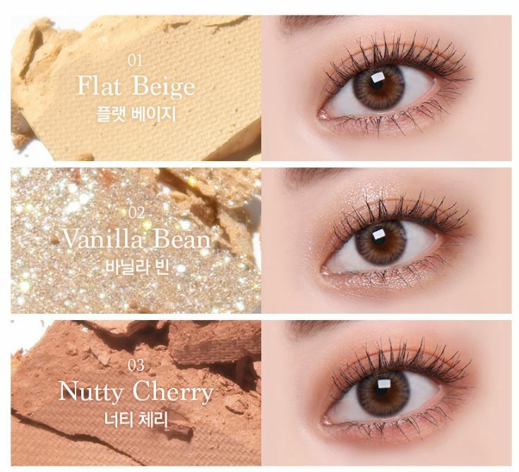 Eyeshadow Palette with Matte, Shimmer & Glitter Textures - Multiple Color Options