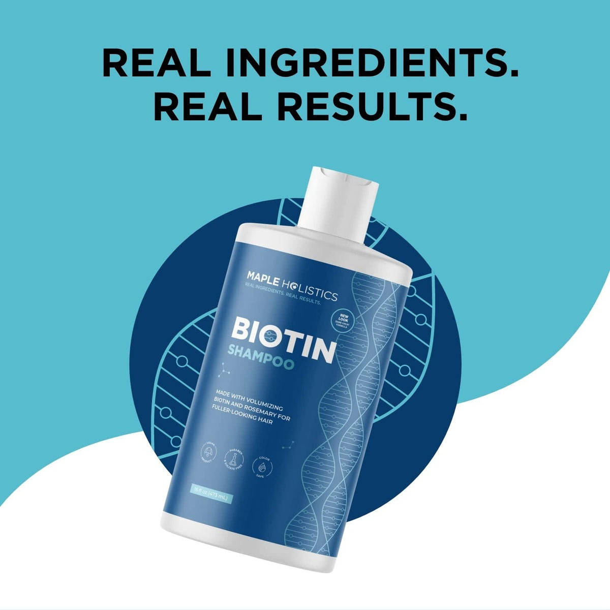 Volumizing Biotin Shampoo for Thinning Hair with Rosemary & Essential Oils - 16 Fl Oz