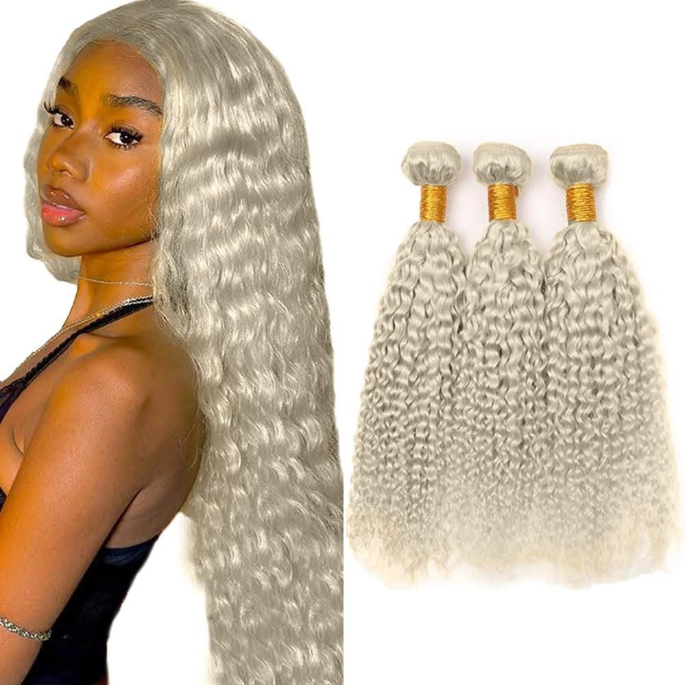 Brazilian Virgin Hair Water Wave Bundles 613 Blonde 22 24 26 Inches