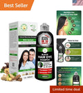 Herbal Ammonia & Paraben-Free Hair Color Shampoo - Salon-Quality Results
