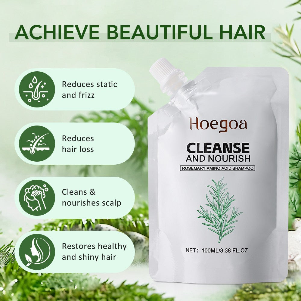 Rosemary Amino Acid Shampoo for Hair Nourishment and Scalp Care 100ML
