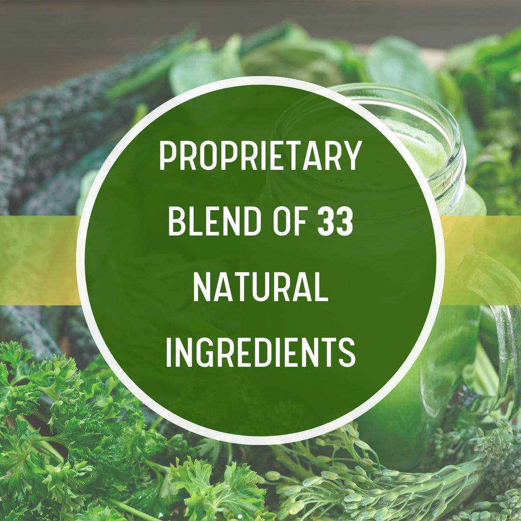 Vegan Superfood Greens Powder with MSM | Natural Vegetable