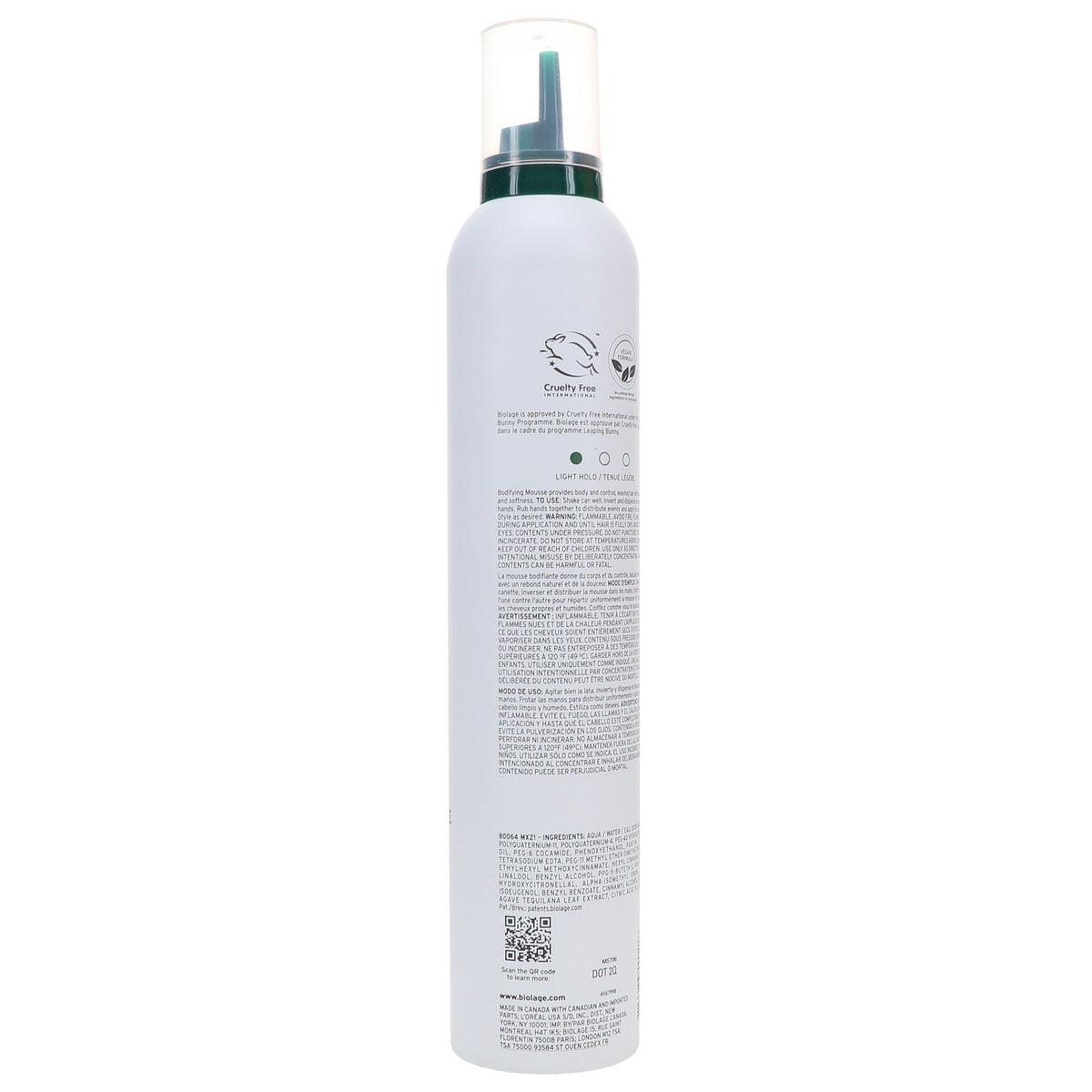 Biolage Bodifying Hair Mousse 11.3 oz for Volume & Fullness