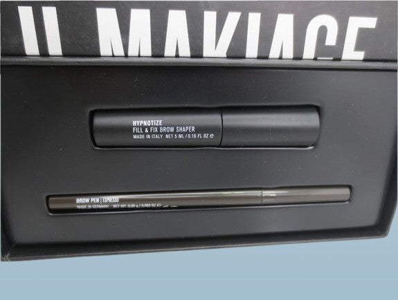 Highbrow Espresso Kit - Brow Shaper & Brow Pen (Boxed) by IL MAKIAGE
