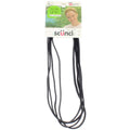 Pack of 5 No Slip Grip Hairbands - All Day Hold, Dark