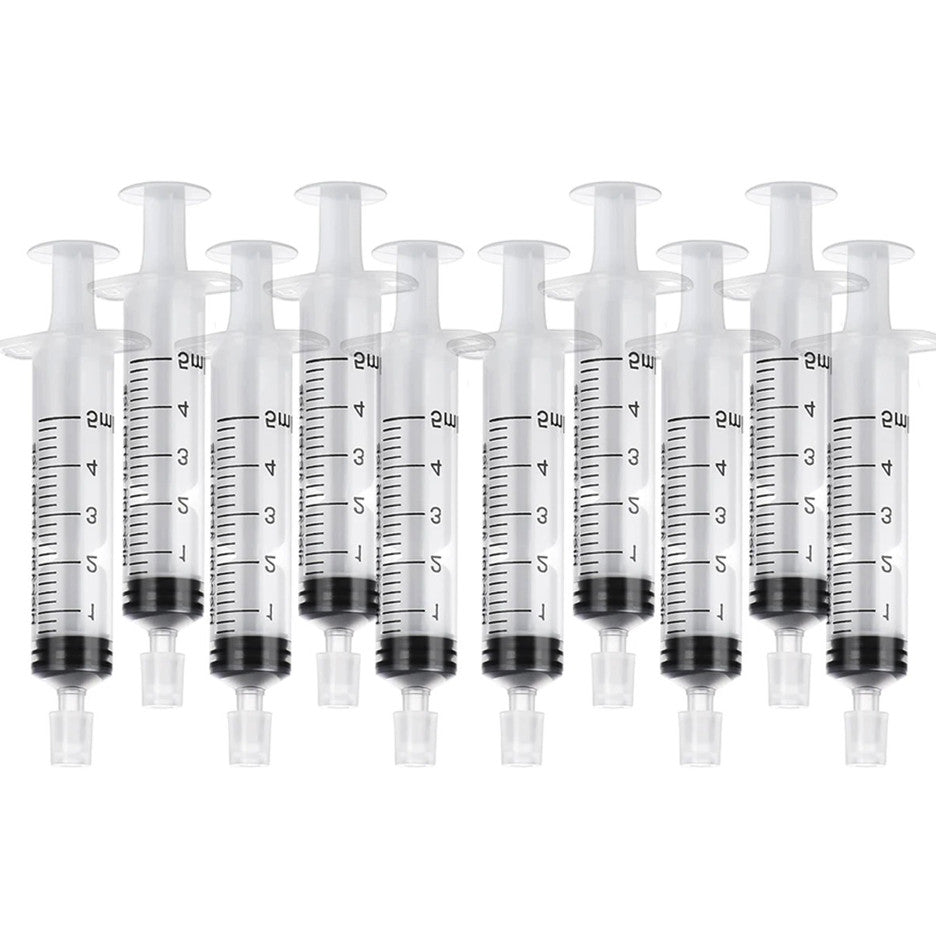 10pcs 5ml Plastic Perfume Syringe Dispenser Set for Refilling and Transfer
