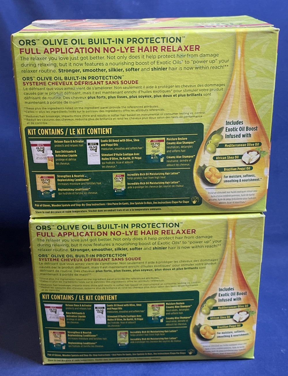 No Lye Hair Relaxer Set - Normal Strength for Hair Straightening