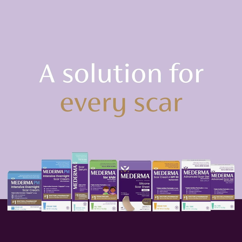 Scar Serum with Vitamin E Hyaluronic Acid & Niacinamide - Fades Old Scars