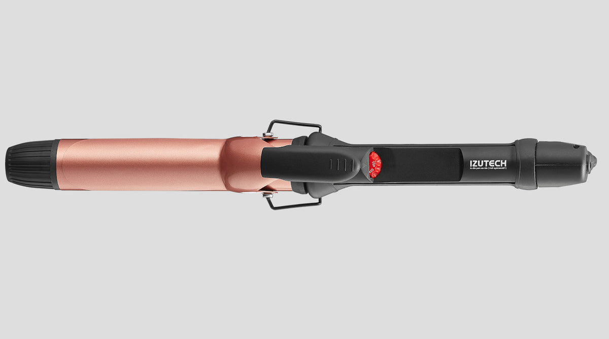 1.5-Inch Curling Iron with Extra Long Tourmaline Ceramic Barrel - Adjustable Heat