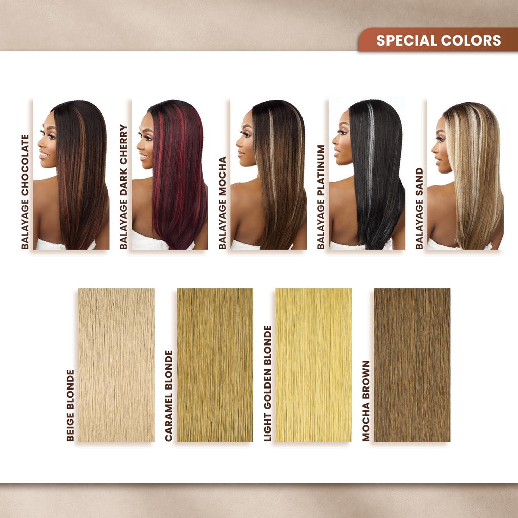 Synthetic Lace Front Wig 13x6 Natural Part Beige Blonde - Secure Fit