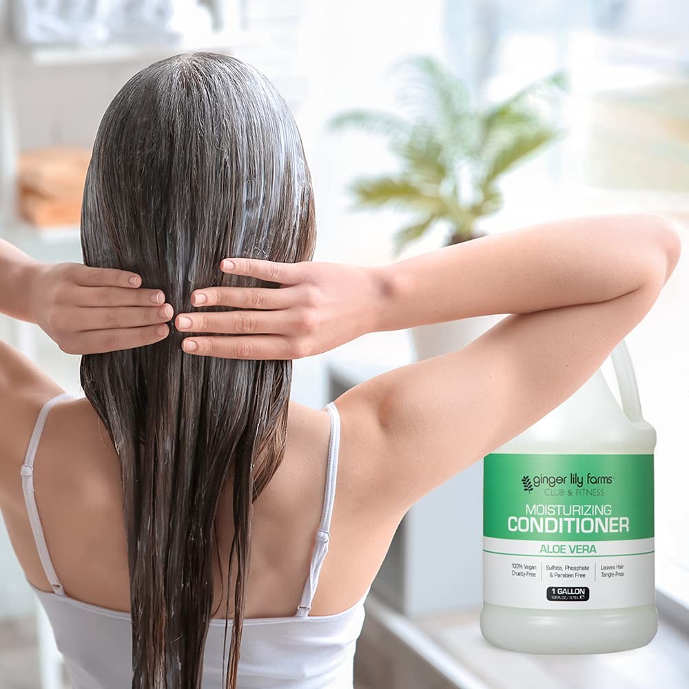 Moisturizing Hair Conditioner for Dry Hair 1 Gallon - Aloe Vera, Vegan & Cruelty-Free