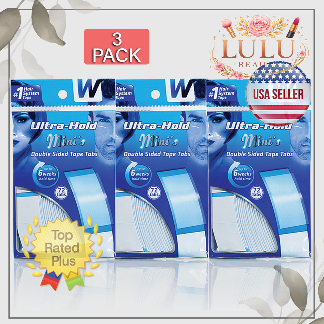 Ultra Hold Double Sided Hair Tape for Wigs and Hairpieces - 216 Tabs