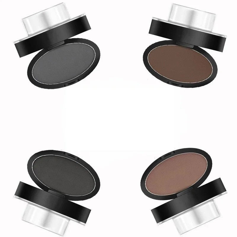 Waterproof Eyebrow Stamp Kit with Powder & Dual Shapes for Natural & Defined Brows