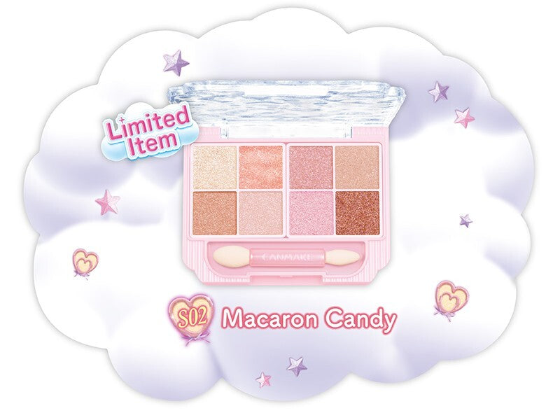 Eye Palette Set - 8 Shimmering Shades, Sparkling Type, All Variants