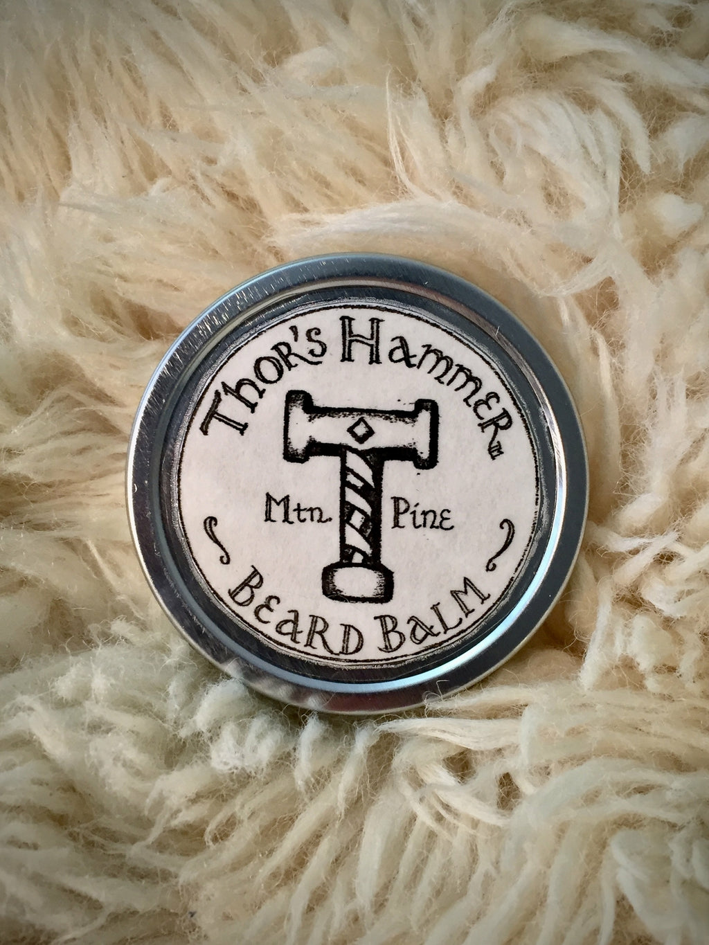 Mountain Pine Beard Balm 2 oz - Natural Moisturizer for Beard & Skin