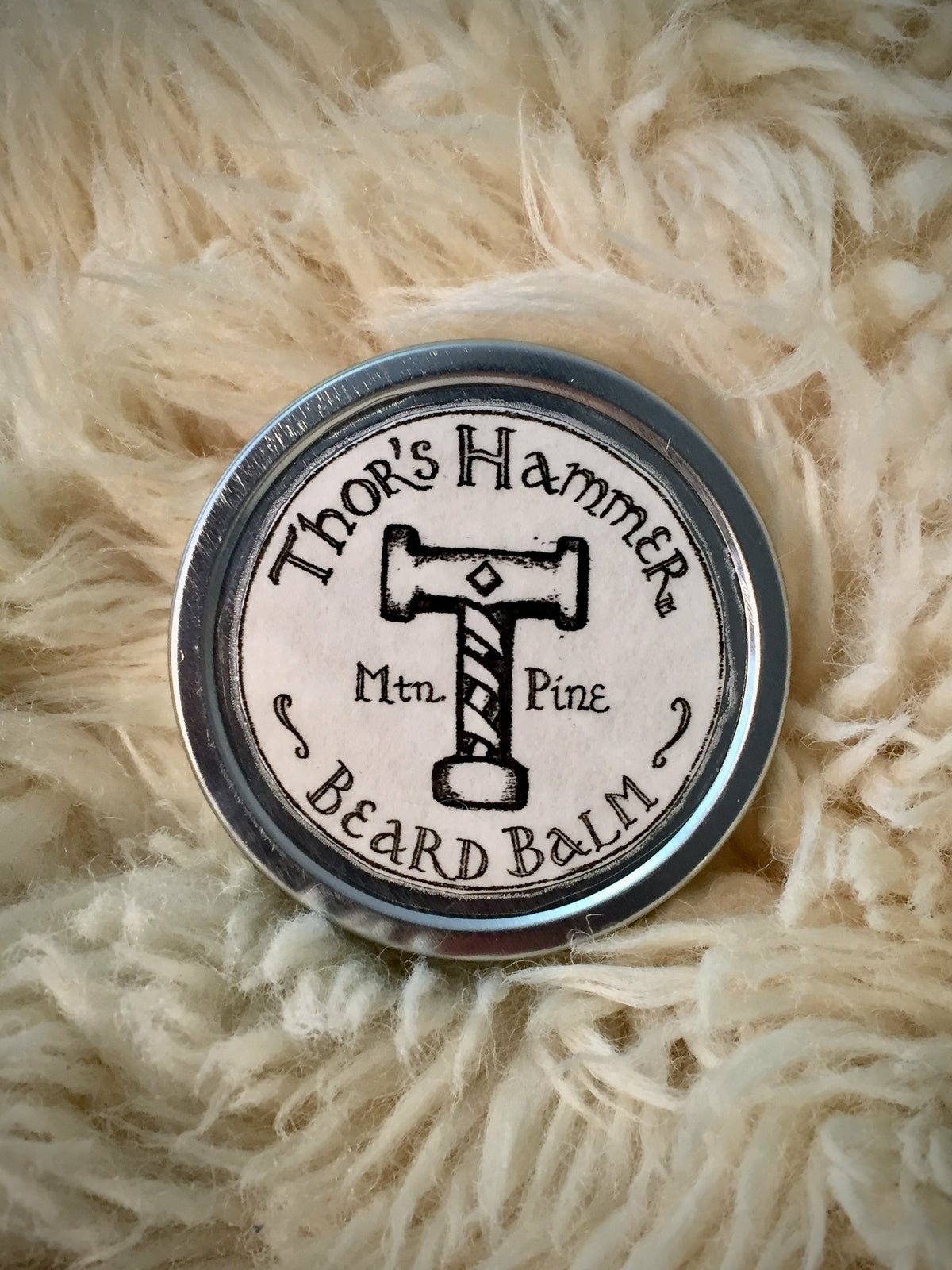 Mountain Pine Beard Balm 2 oz - Natural Moisturizer for Beard & Skin
