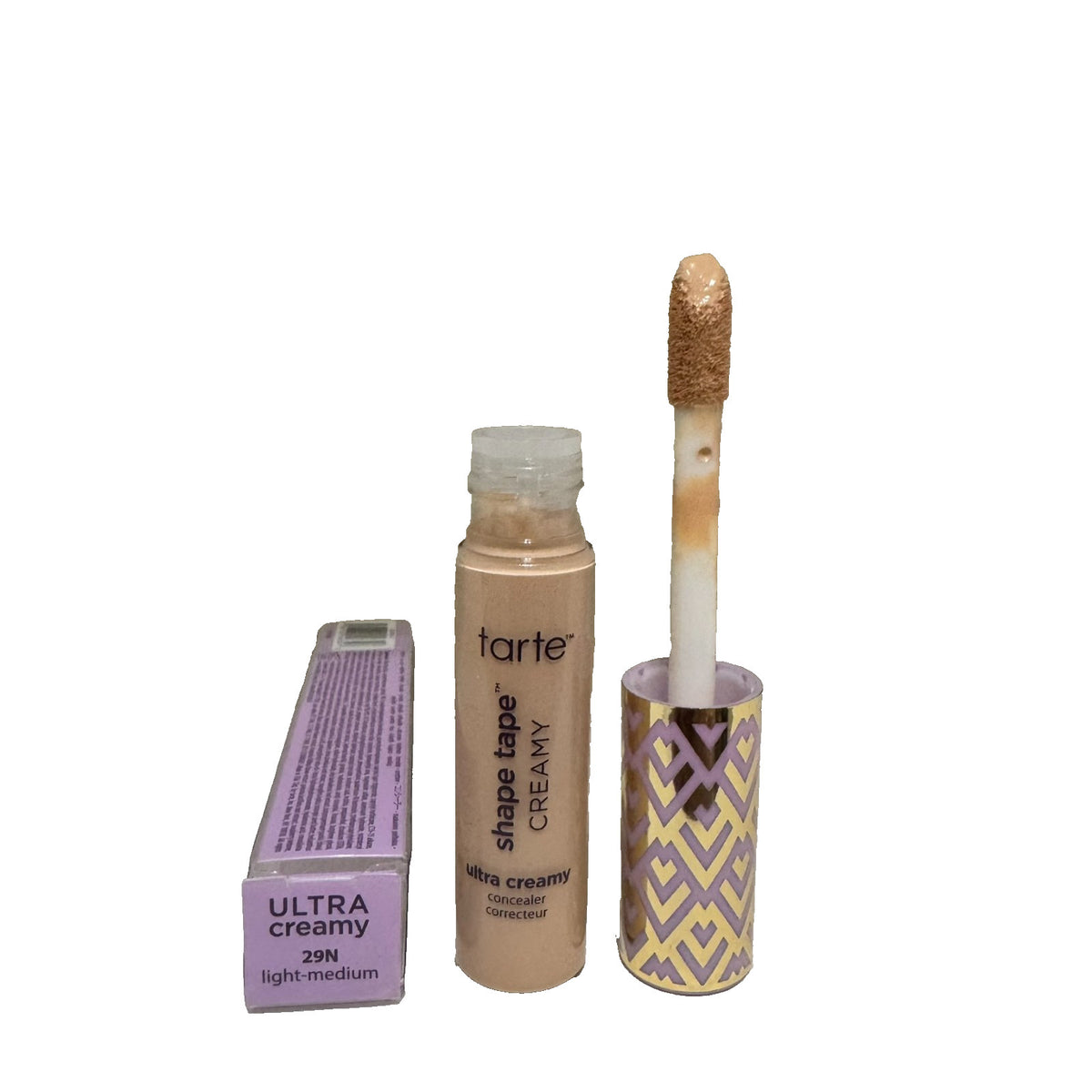 Tarte Shape Tape Creamy Concealer Full Size 29N - Full Coverage Makeup