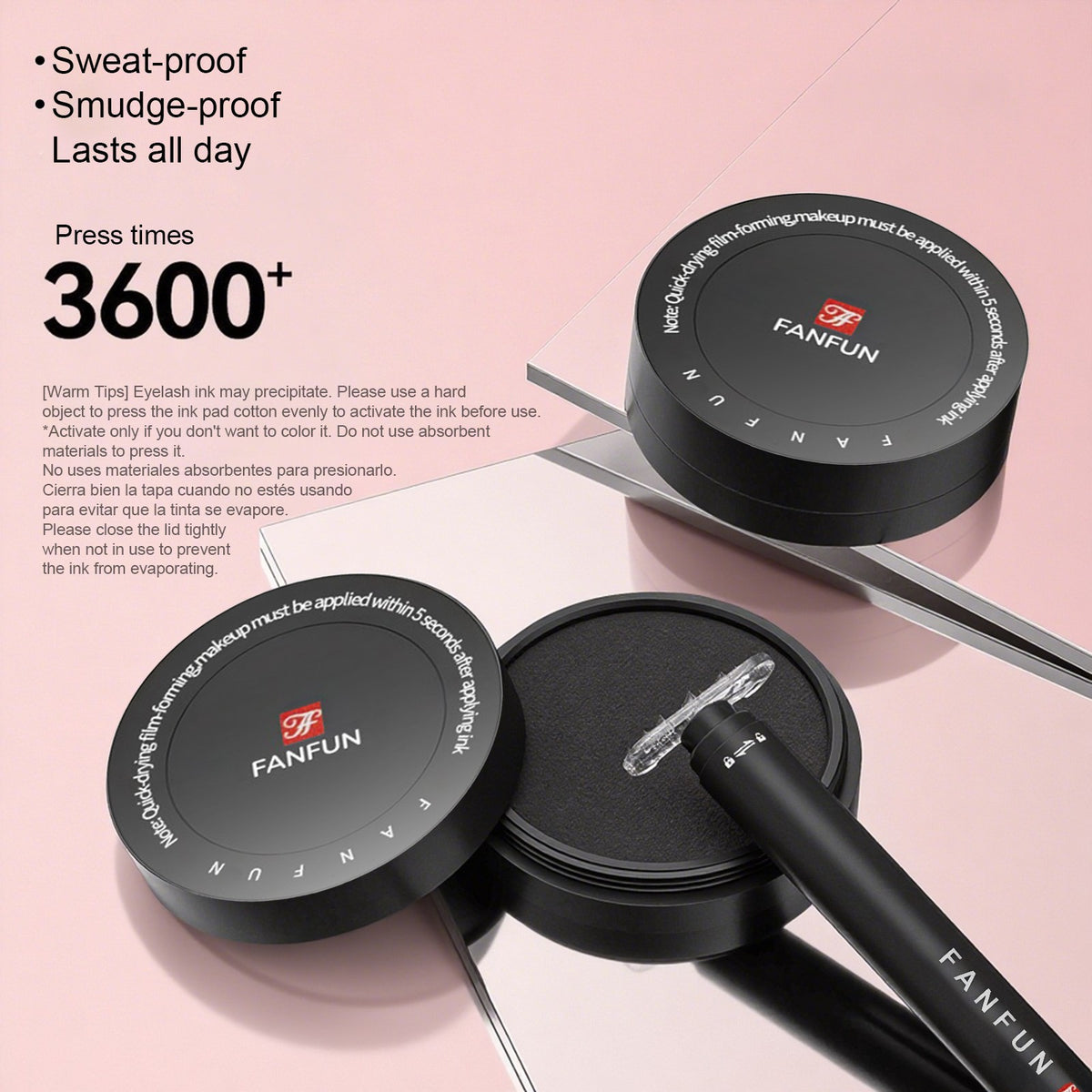 Lower Eyelash Stamp Tool for Natural Lash Enhancement - Beginner Friendly