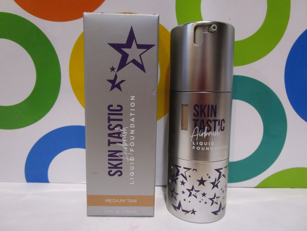 Liquid Foundation Airbrush Makeup Medium Tan 1.0 oz - No Brush