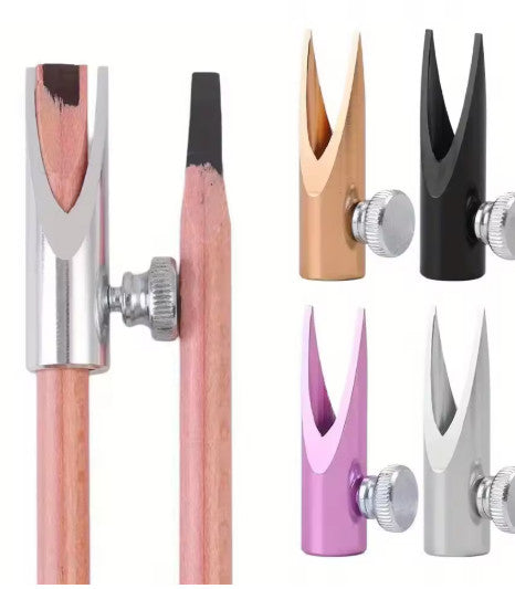 Aluminum Eyebrow Pencil Sharpener for Makeup Tattoo Microblading Supplies