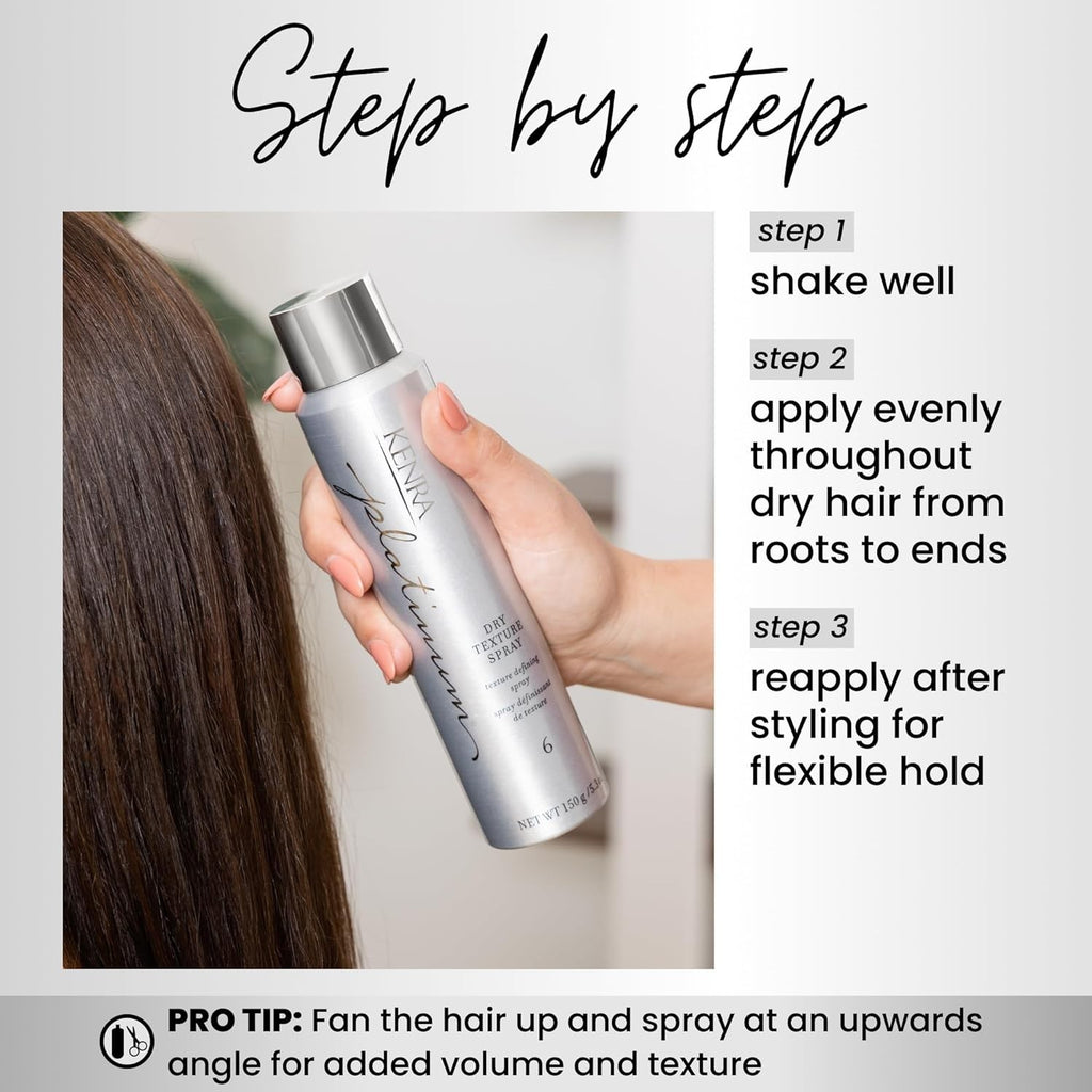 Dry Texture Hair Spray for Voluminous Style 5.3 oz