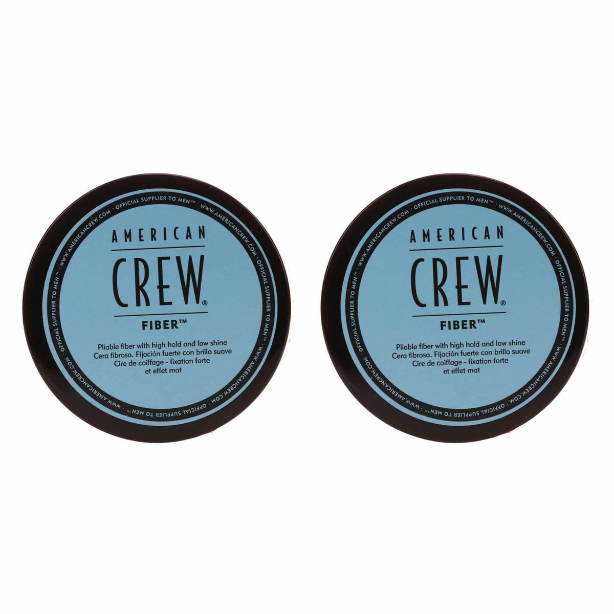Hair Fiber Pomade for Short Hair - High Hold, Matte Finish, 2 Pack
