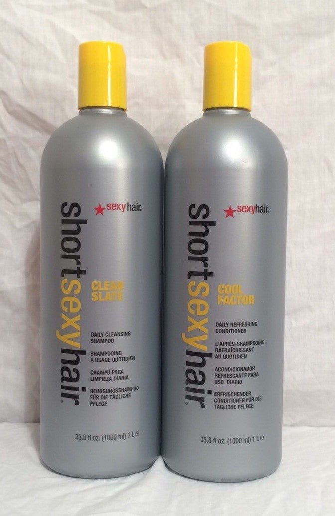 Hair Care Duo Set - 33.8 Oz Shampoo & Conditioner for Daily Refreshing